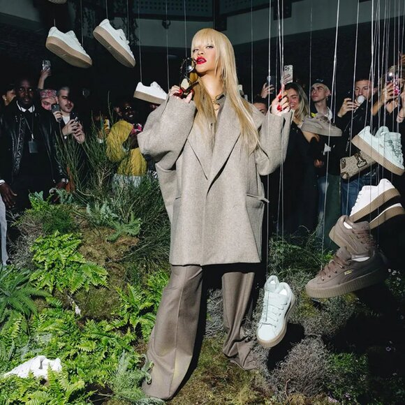 LIMITED EDITION FENTY x PUMA Creeper Phatty Earth Tone [Sz 9.5] - Picture 15 of 16